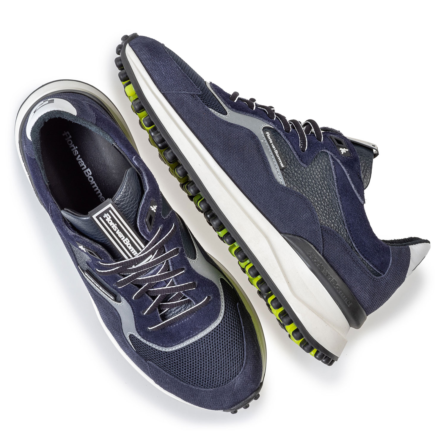 16339/04 - Noppi sneaker dark blue with print 16339/04 - Noppi sneaker dark blue with print