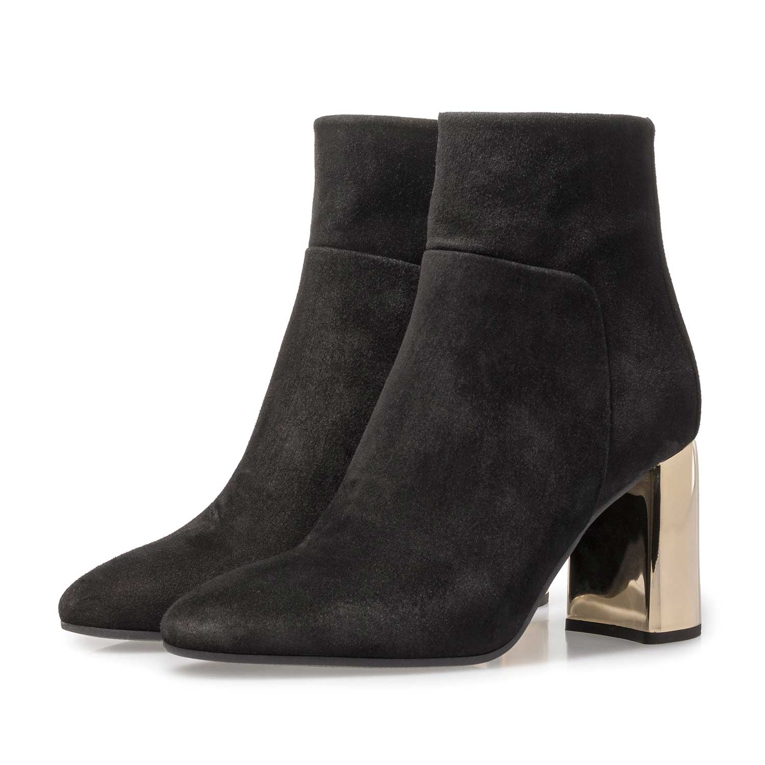 85624/00 - Black suede ankle boot 85624/00 - Black suede ankle boot