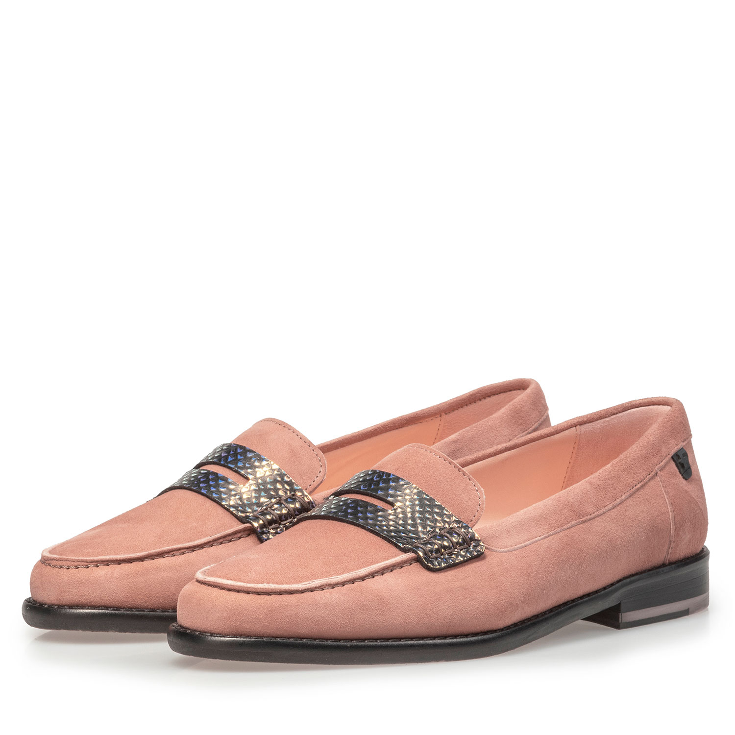 85429/00 - Roze suède loafer 85429/00 - Roze suède loafer