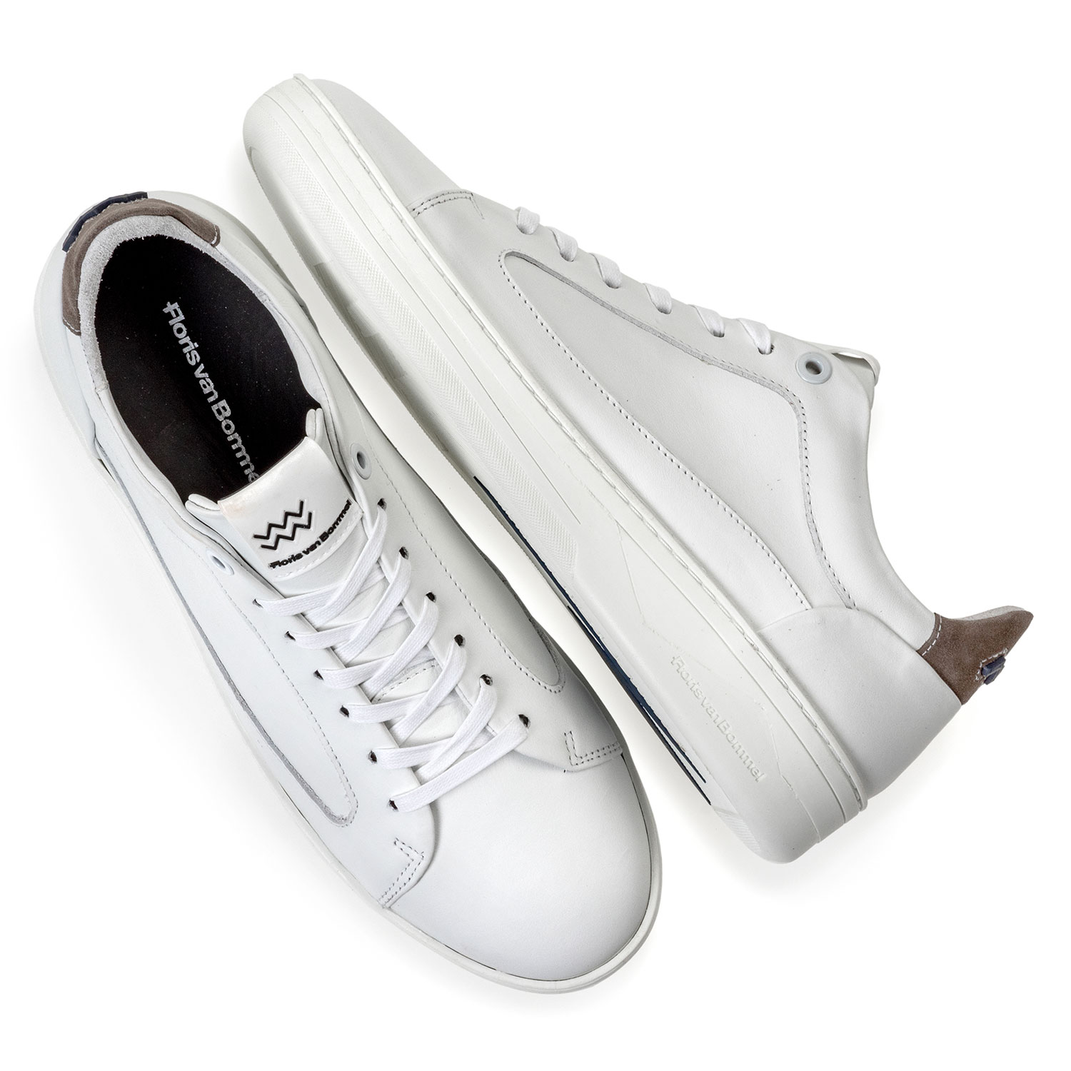 13265/27 - Sneaker wit kalfsleer 13265/27 - Sneaker wit kalfsleer