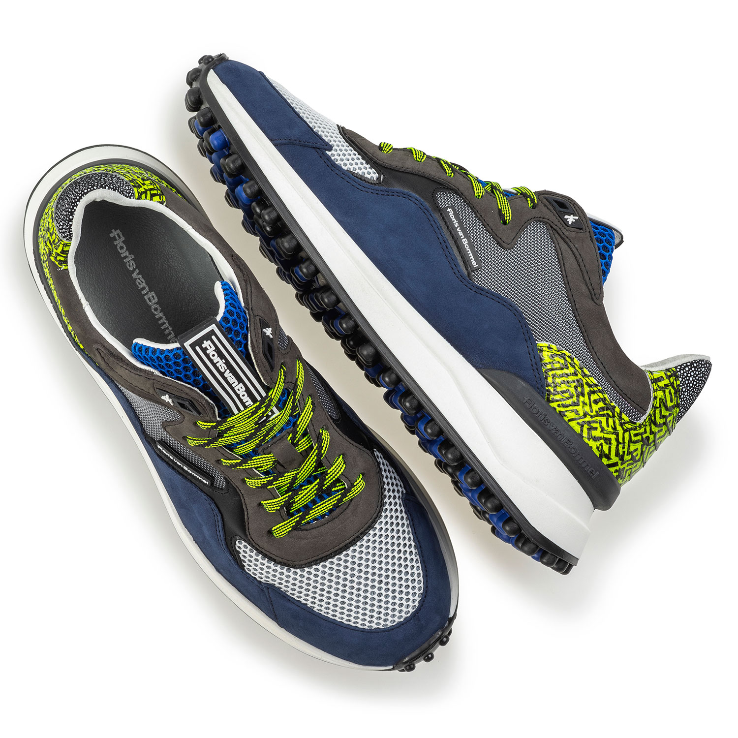 16339/07 - Blue nubuck leather sneaker 16339/07 - Blue nubuck leather sneaker