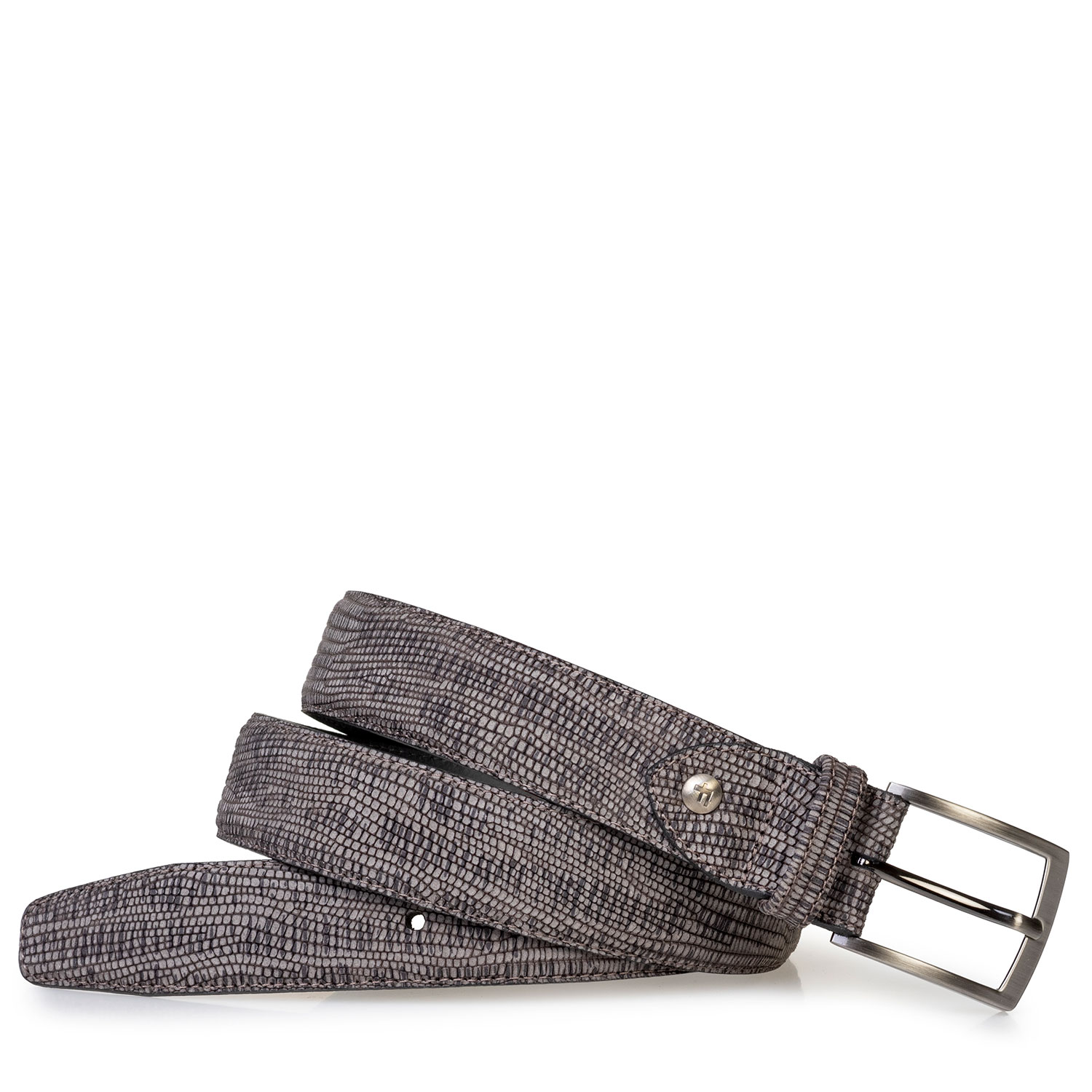 75205/04 - Riem met print taupe 75205/04 - Riem met print taupe