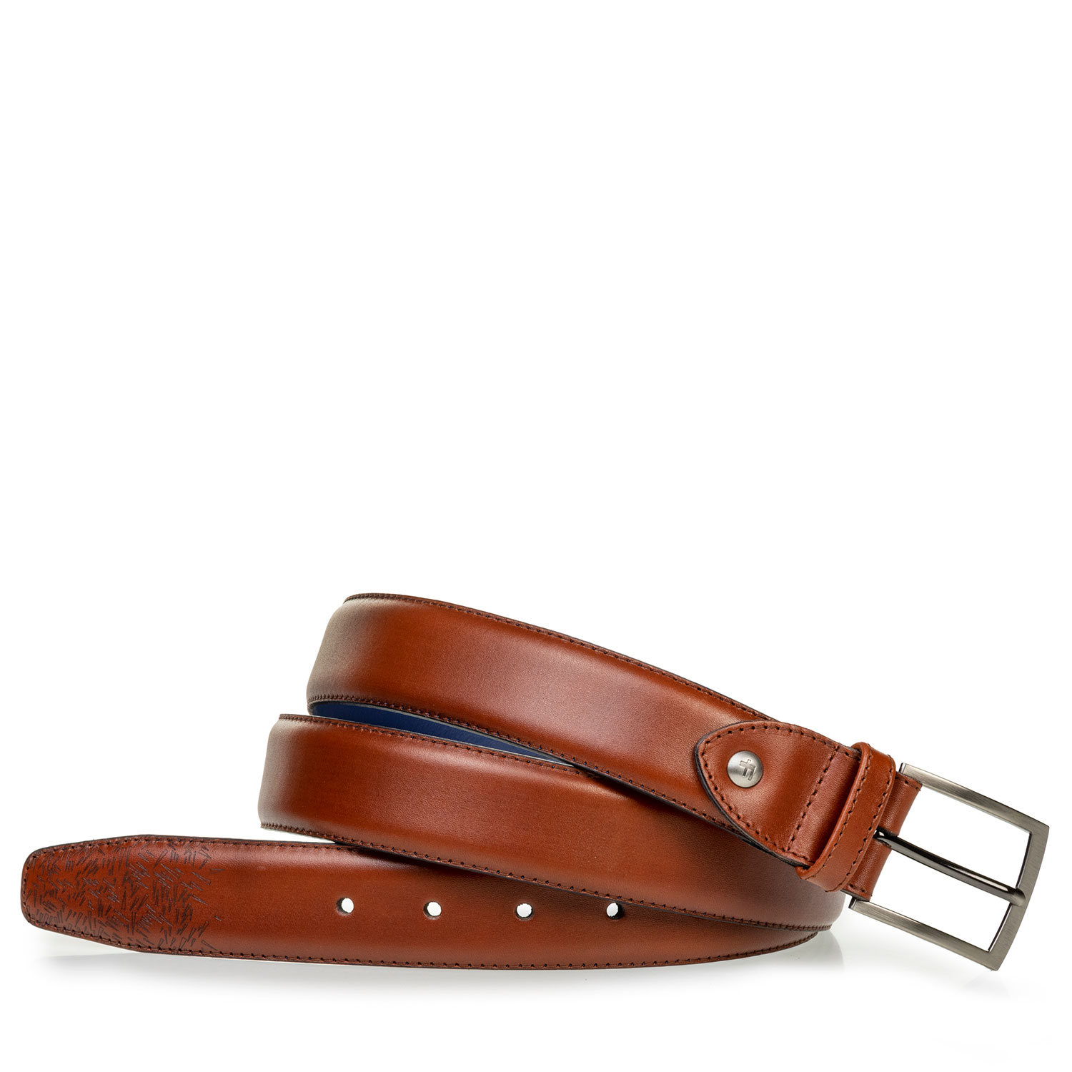 75220/00 - Riem kalfsleer cognac 75220/00 - Riem kalfsleer cognac