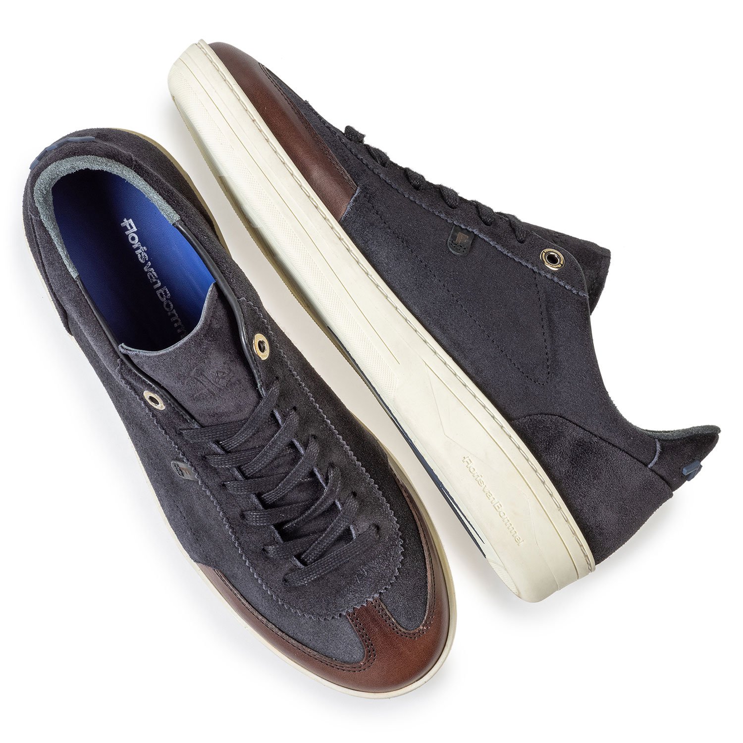 16267/04 - Sneaker suede leather black 16267/04 - Sneaker suede leather black