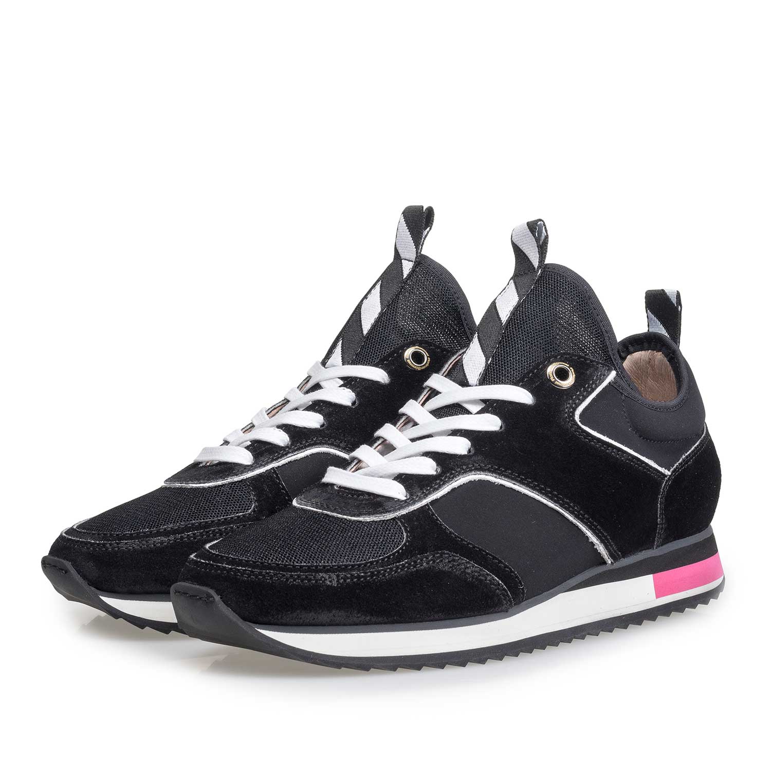 85277/00 - Zwarte suède sneaker 85277/00 - Zwarte suède sneaker