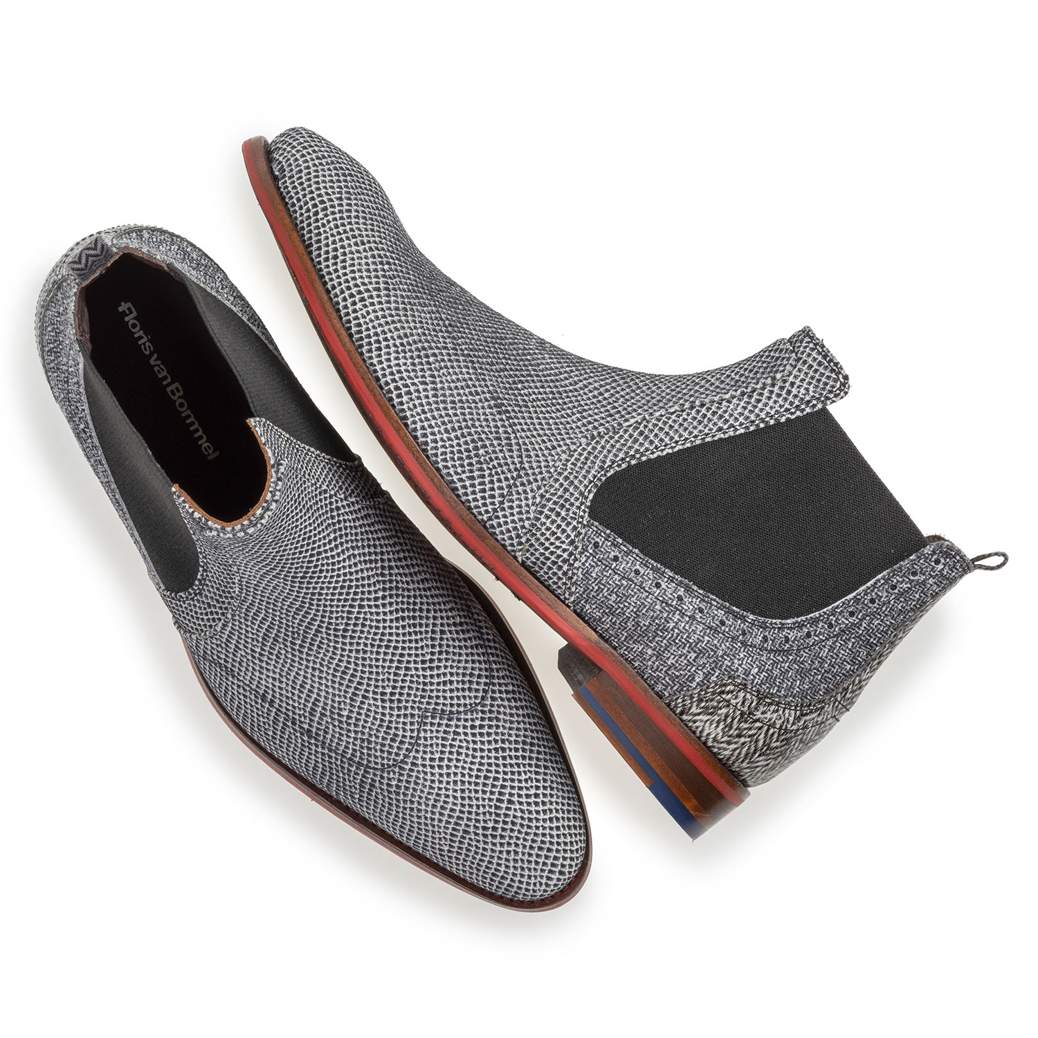 10455/19 - Chelsea boot leer off-white 10455/19 - Chelsea boot leer off-white