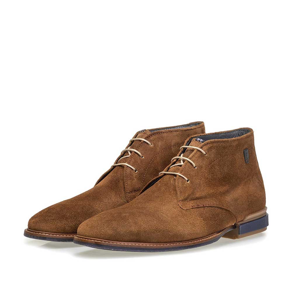 20160/02 - Boot suède cognac 20160/02 - Boot suède cognac