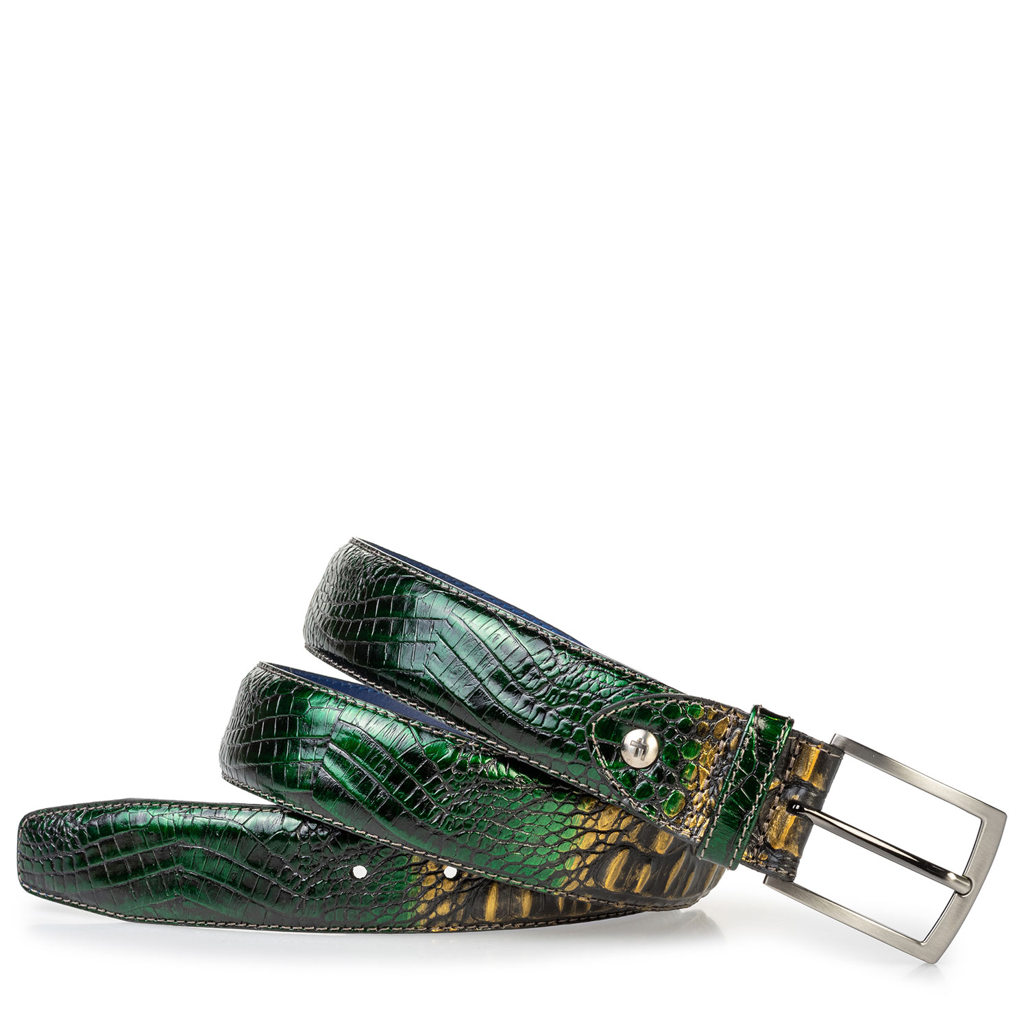 75203/33 - Riem groen crocoleer 75203/33 - Riem groen crocoleer