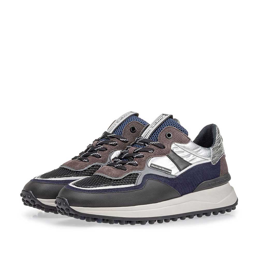 16308/02 - Noppi sneaker dark grey/blue 16308/02 - Noppi sneaker dark grey/blue
