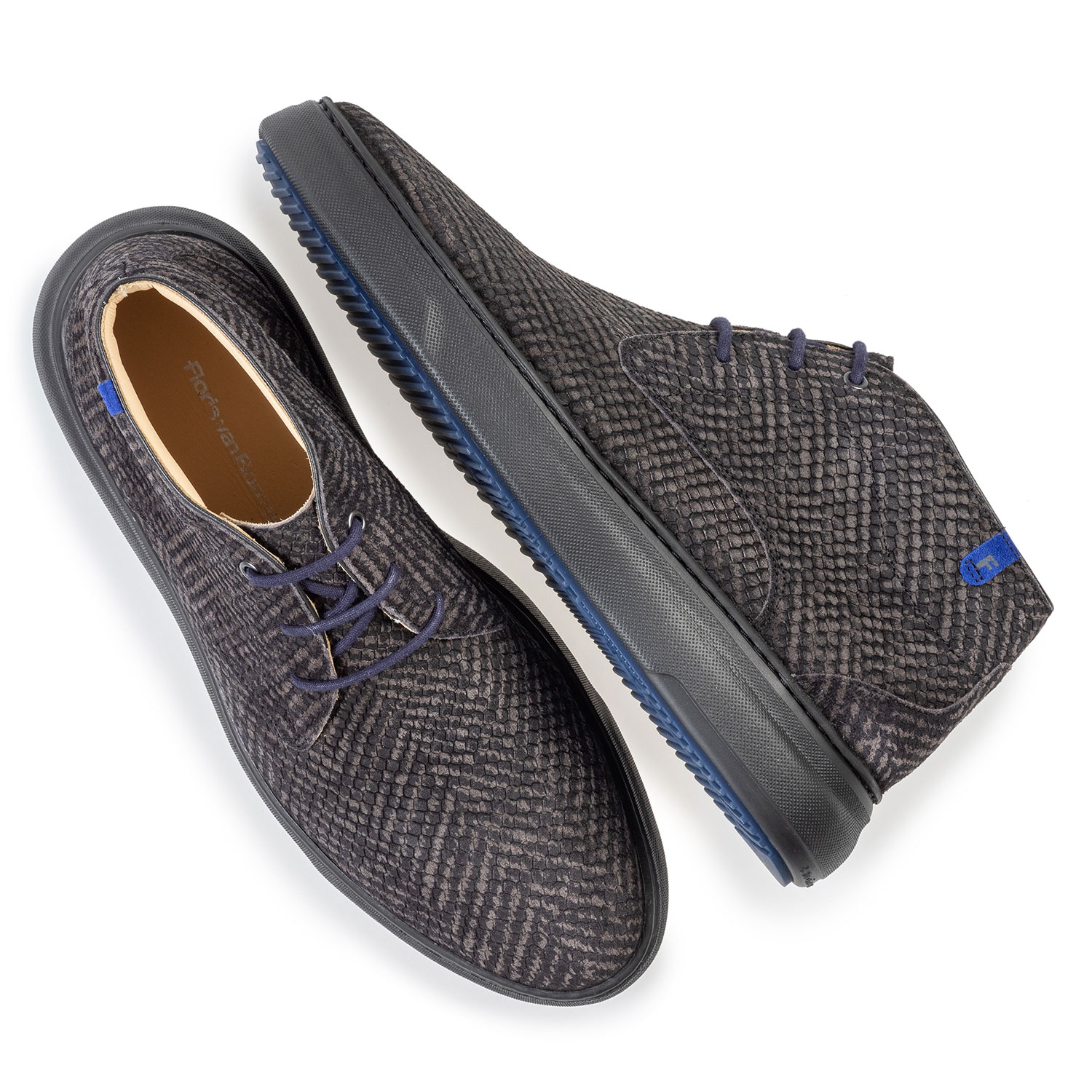 20400/20 - Boot zigzagprint grijs 20400/20 - Boot zigzagprint grijs