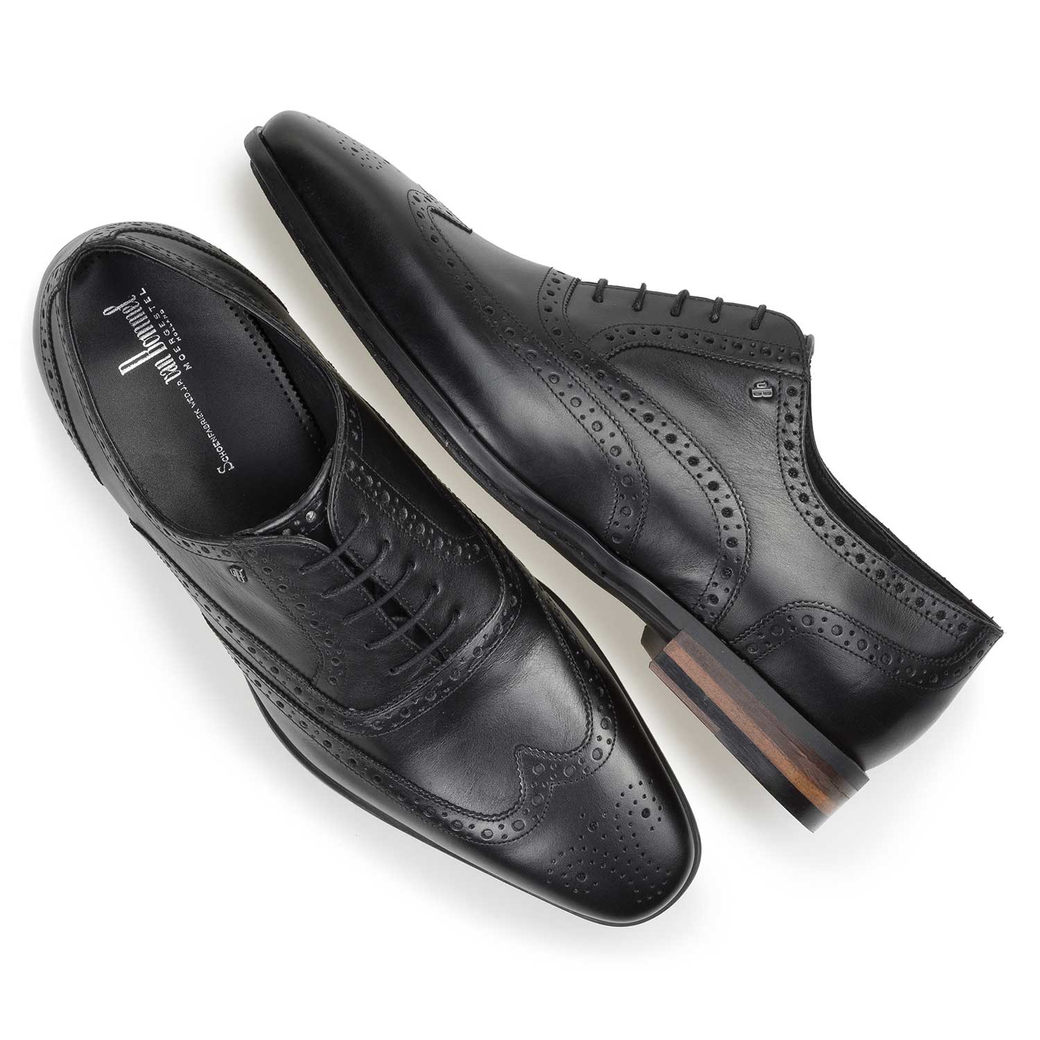 19105/05 - Black calf leather brogue 19105/05 - Black calf leather brogue