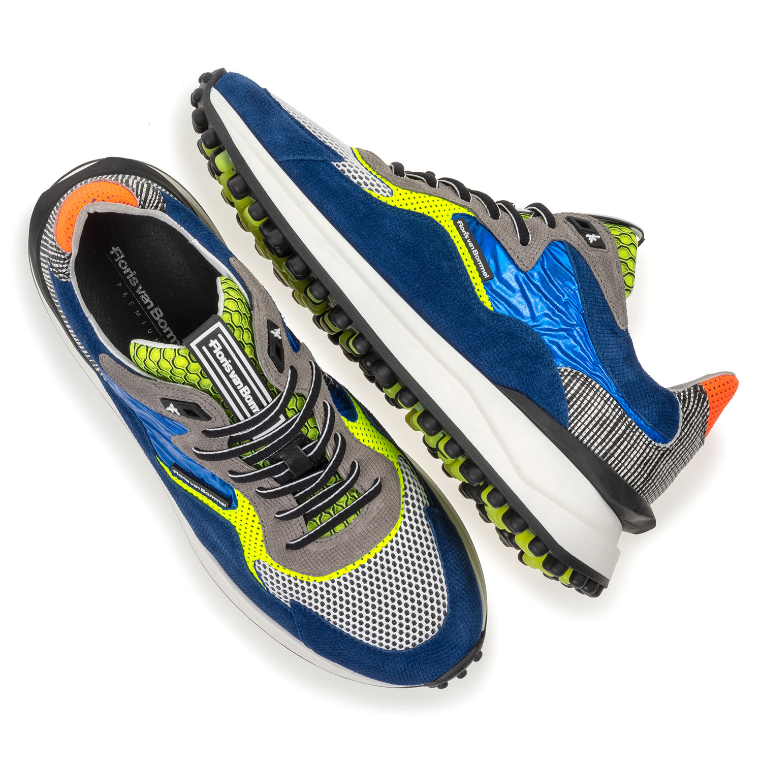 16333/01 - Noppi sneaker suède blauw 16333/01 - Noppi sneaker suède blauw
