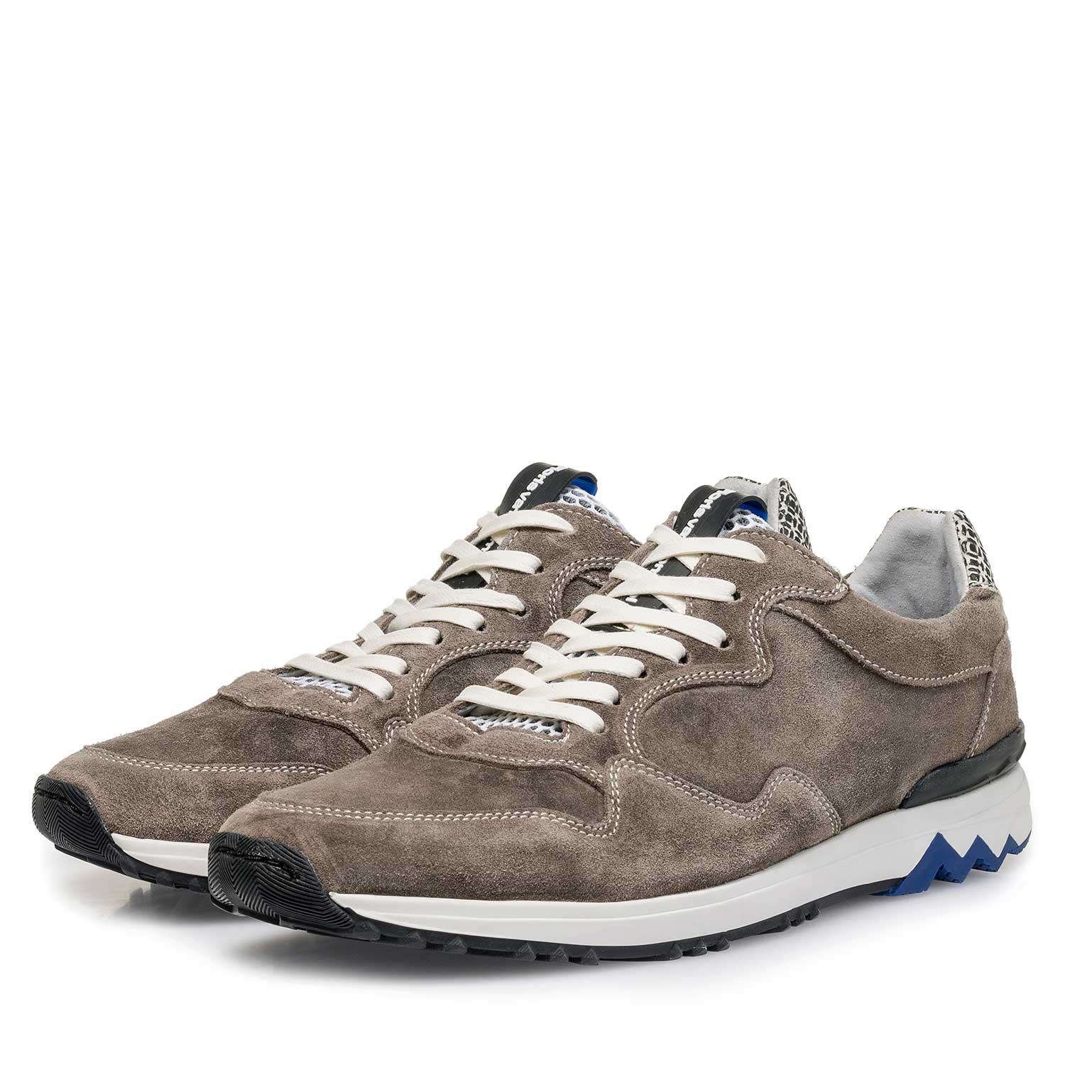16238/06 - Suède sneaker taupe 16238/06 - Suède sneaker taupe