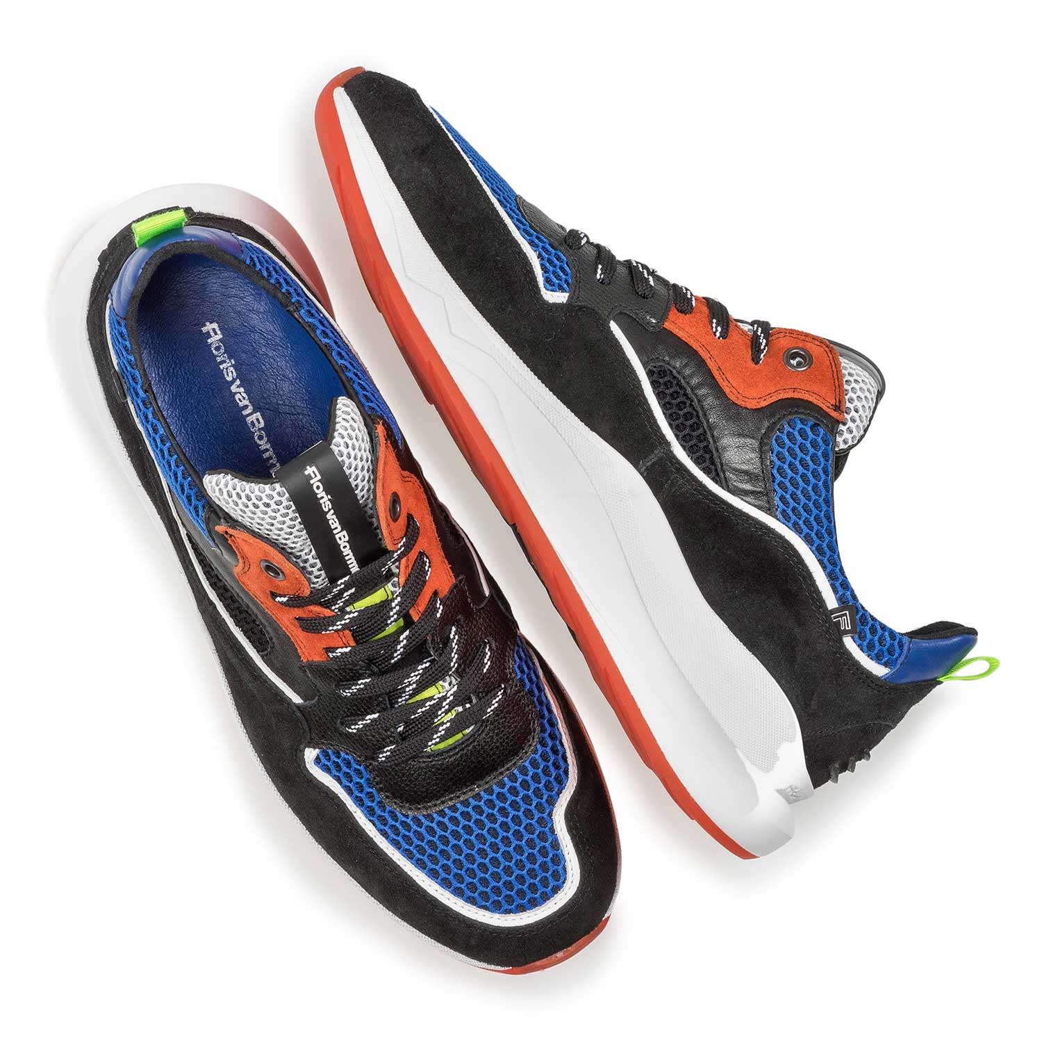 16269/07 - Zwarte suède sneaker 16269/07 - Zwarte suède sneaker