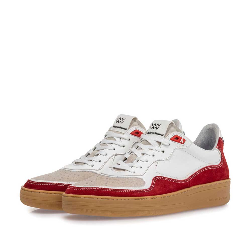 16271/03 - Sneaker suède rood 16271/03 - Sneaker suède rood