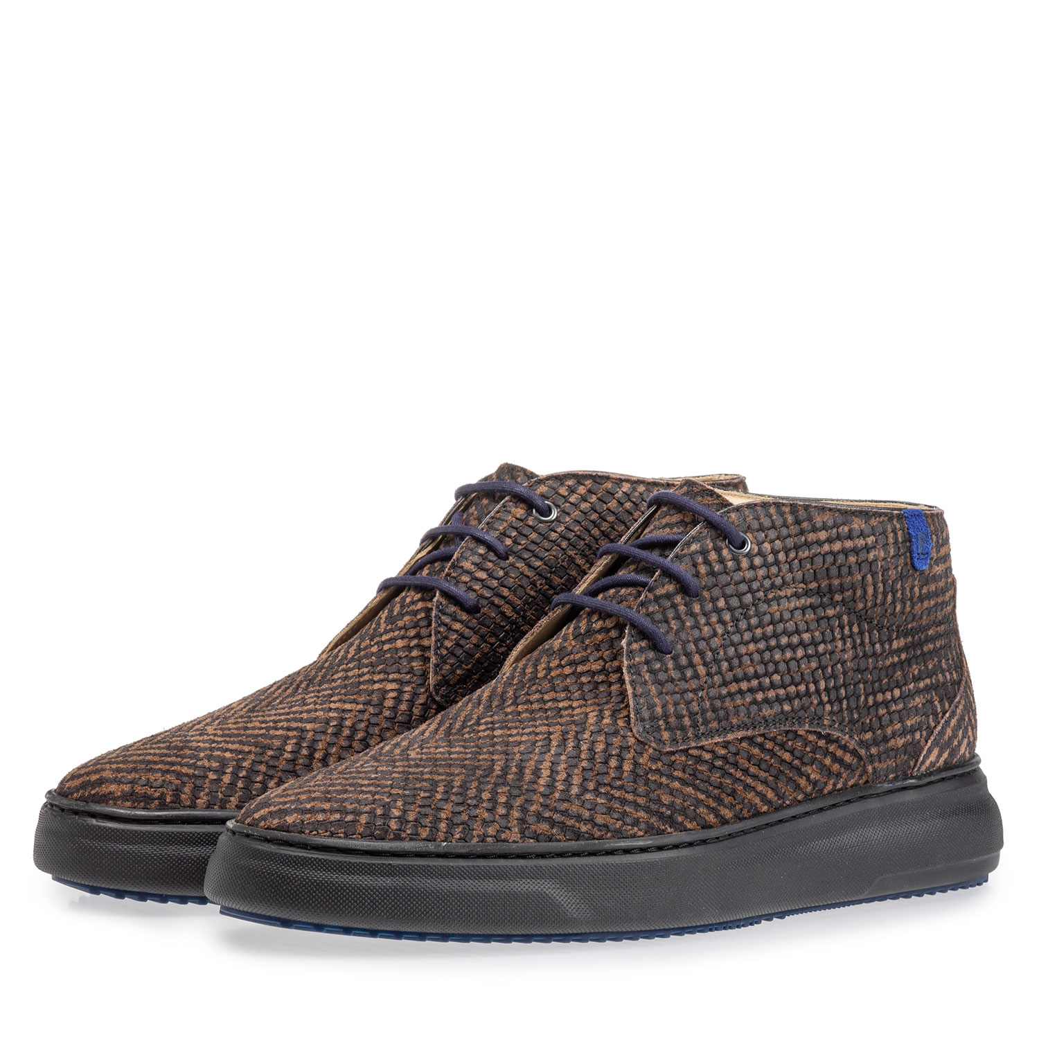 20400/19 - Boot zig-zag print brown 20400/19 - Boot zig-zag print brown