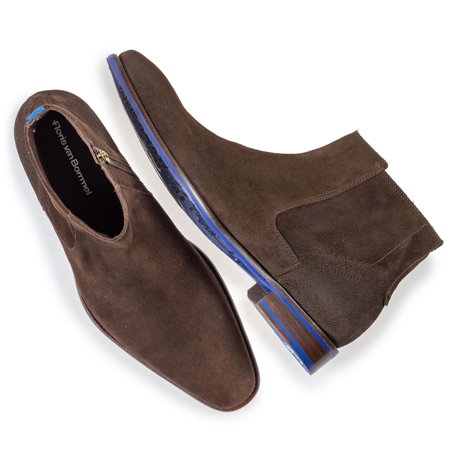20131/03 - Chelsea boot brown suede leather 20131/03 - Chelsea boot brown suede leather