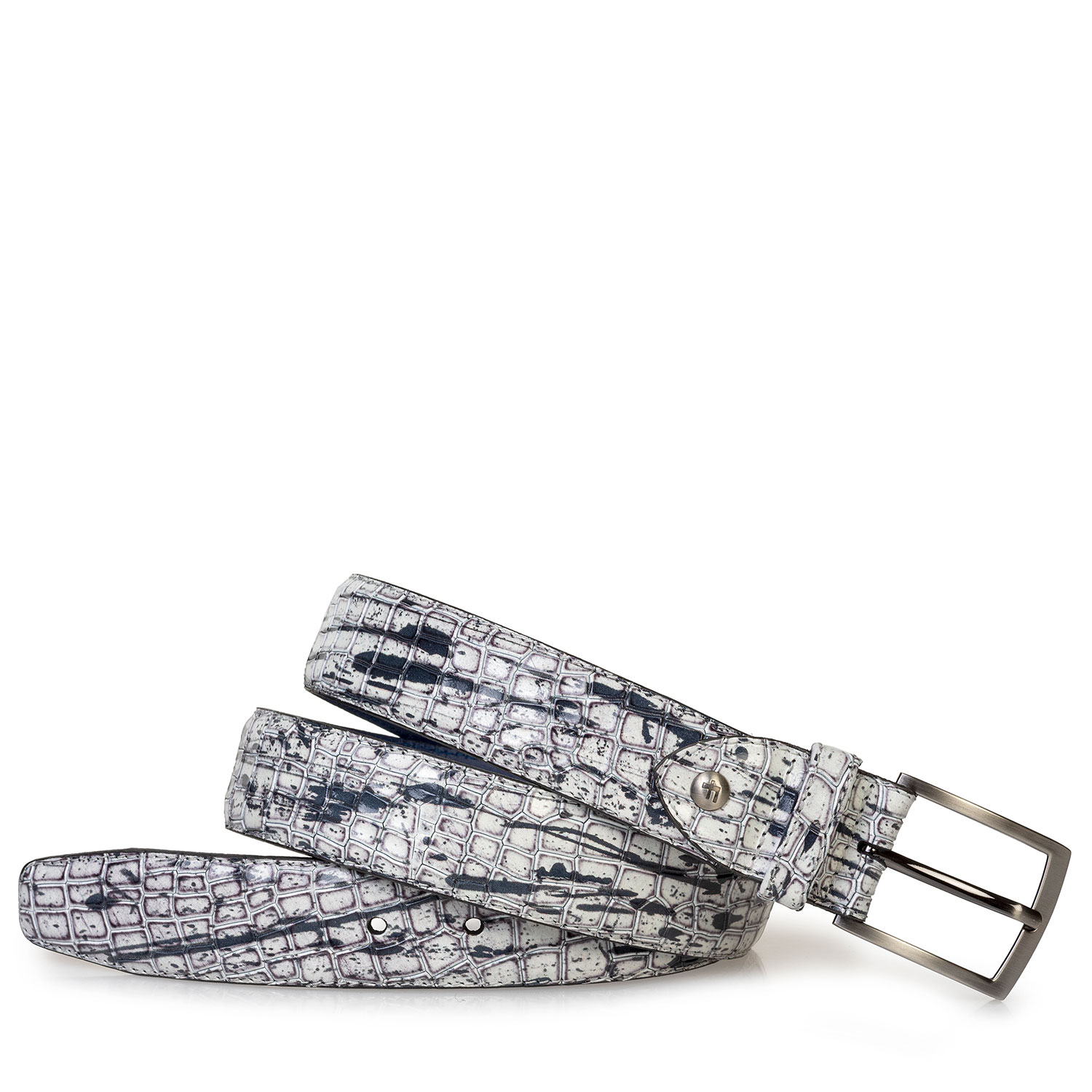 75203/84 - Belt patent leather white 75203/84 - Belt patent leather white