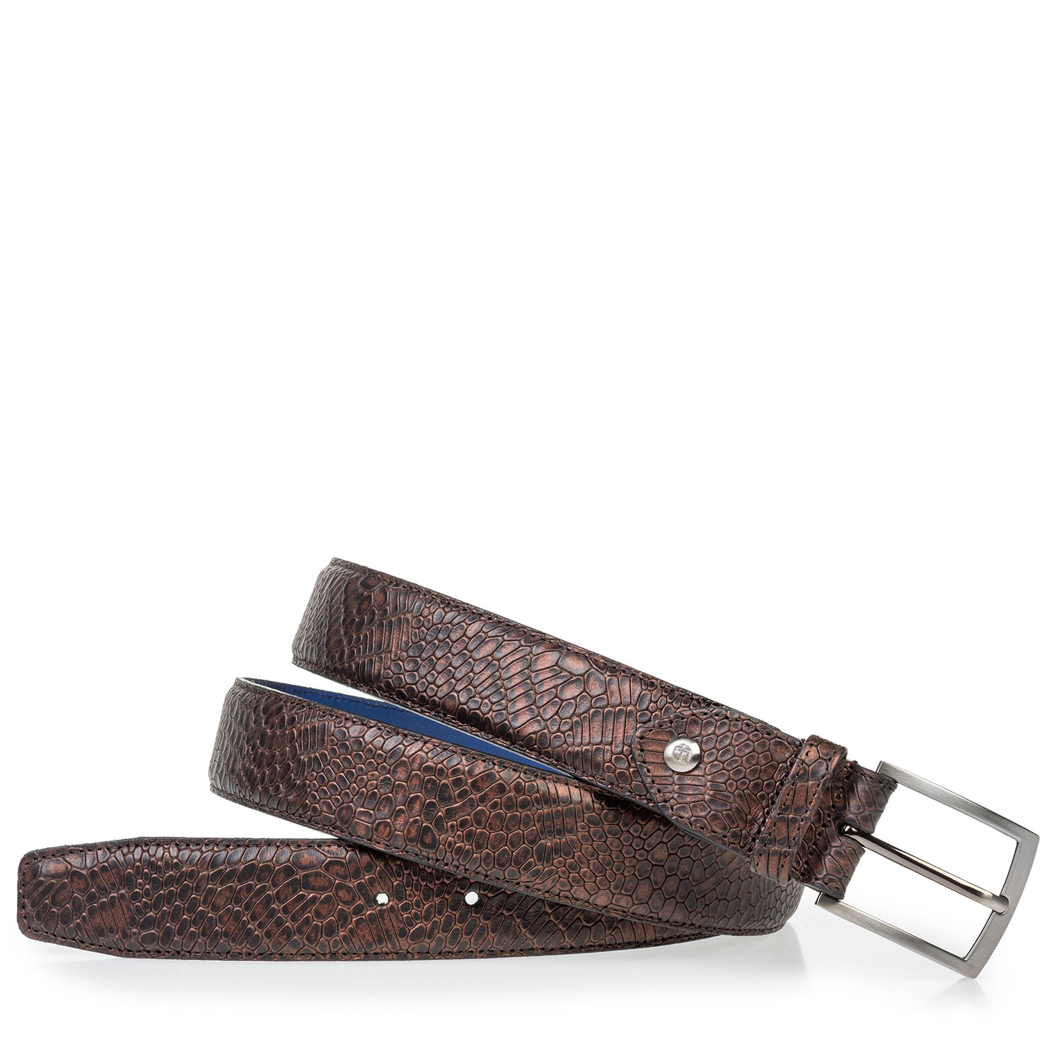 75203/43 - Leather belt metallic red 75203/43 - Leather belt metallic red