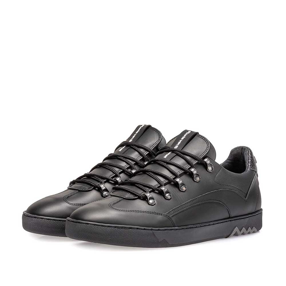 16464/32 - Sneaker zwart leer 16464/32 - Sneaker zwart leer