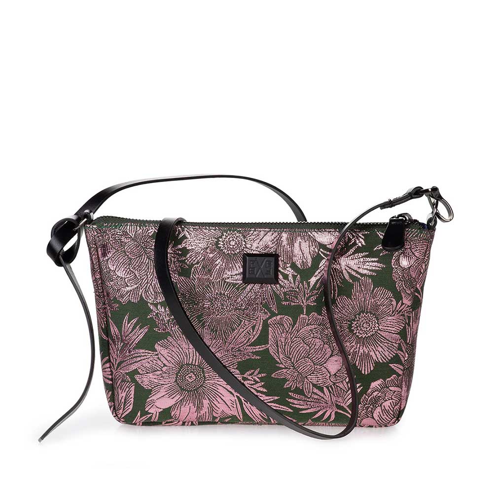 89019/35 - Bag green suede leather 89019/35 - Bag green suede leather