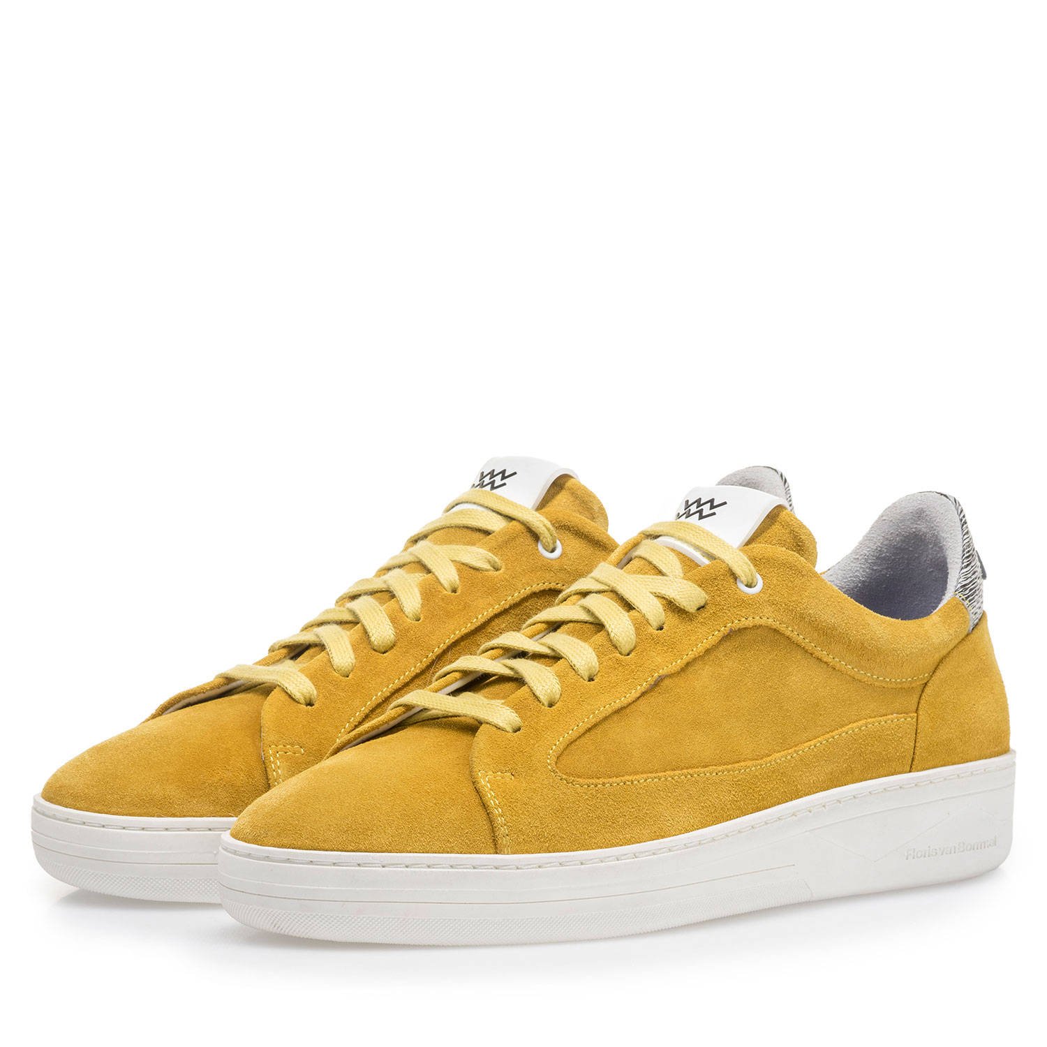 13265/02 - Gele suède sneaker 13265/02 - Gele suède sneaker