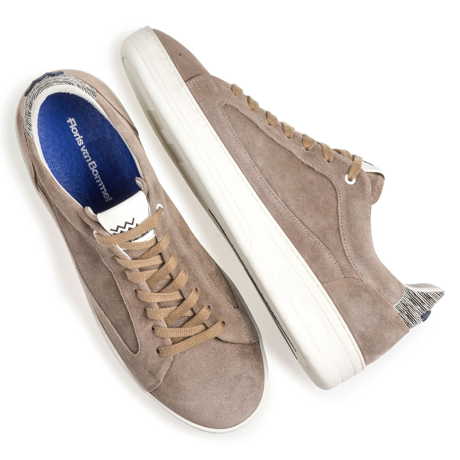 13265/05 - Suède sneaker taupe 13265/05 - Suède sneaker taupe
