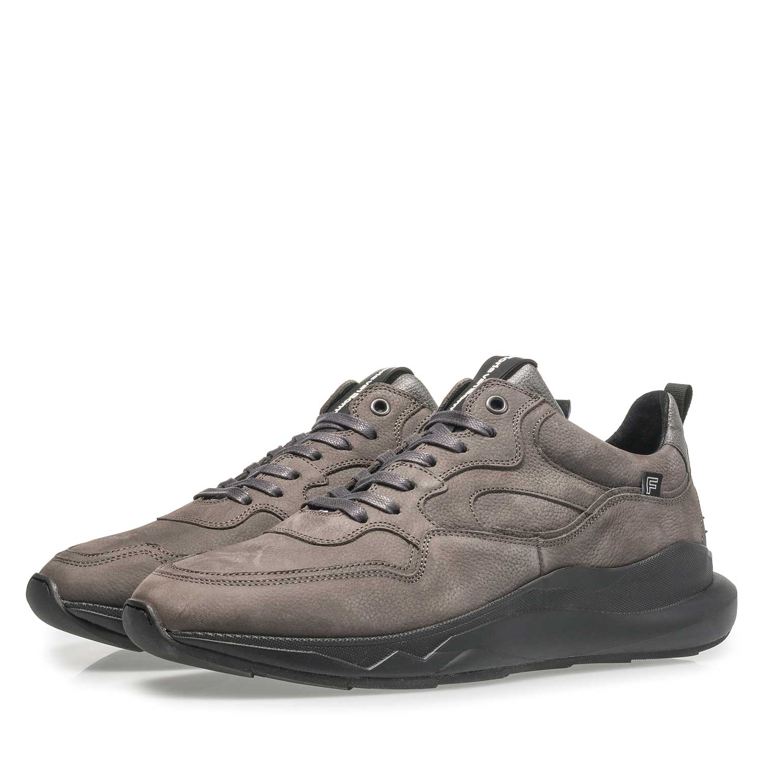 16269/05 - Dark grey nubuck leather sneaker 16269/05 - Dark grey nubuck leather sneaker