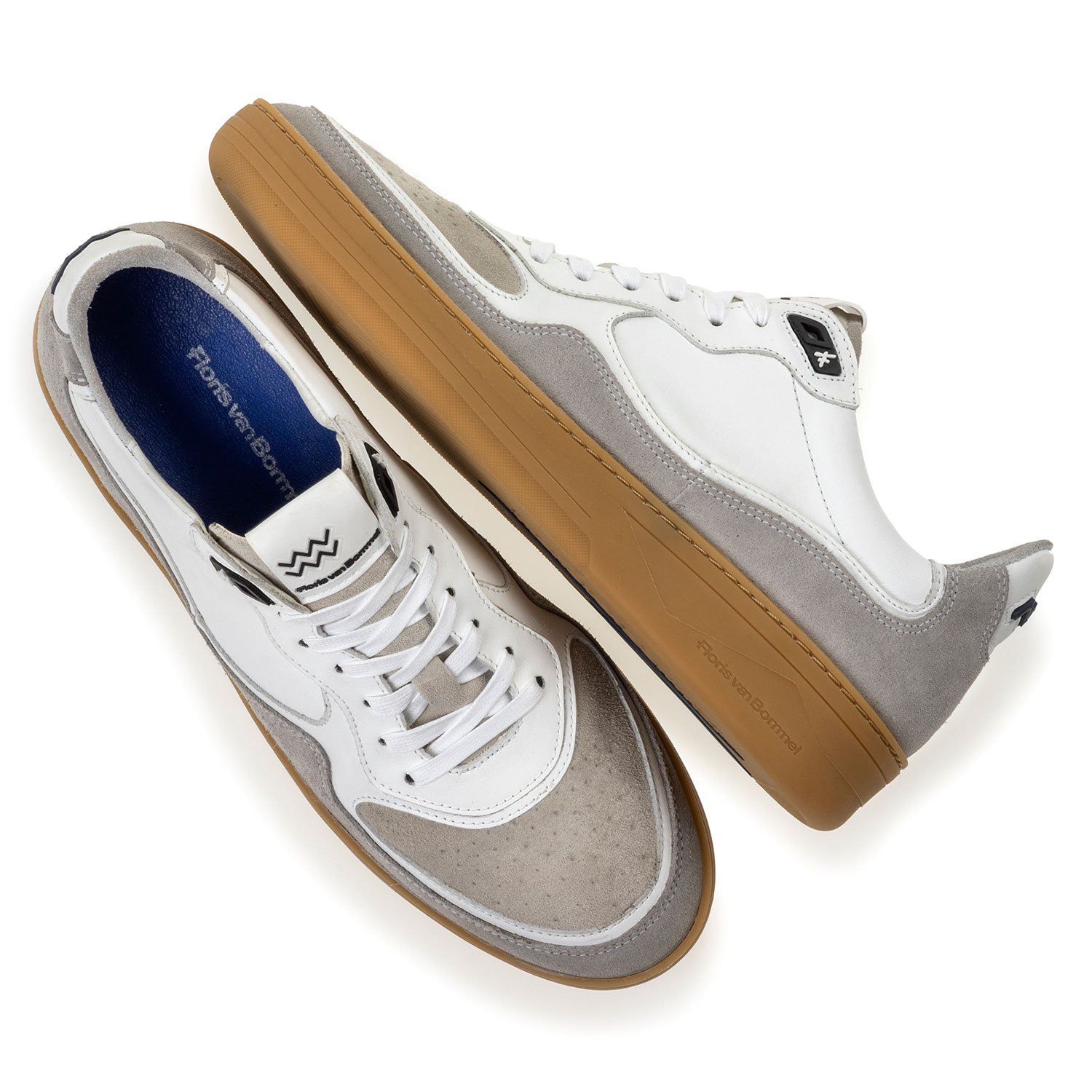 16271/00 - Sneaker suede leather white 16271/00 - Sneaker suede leather white