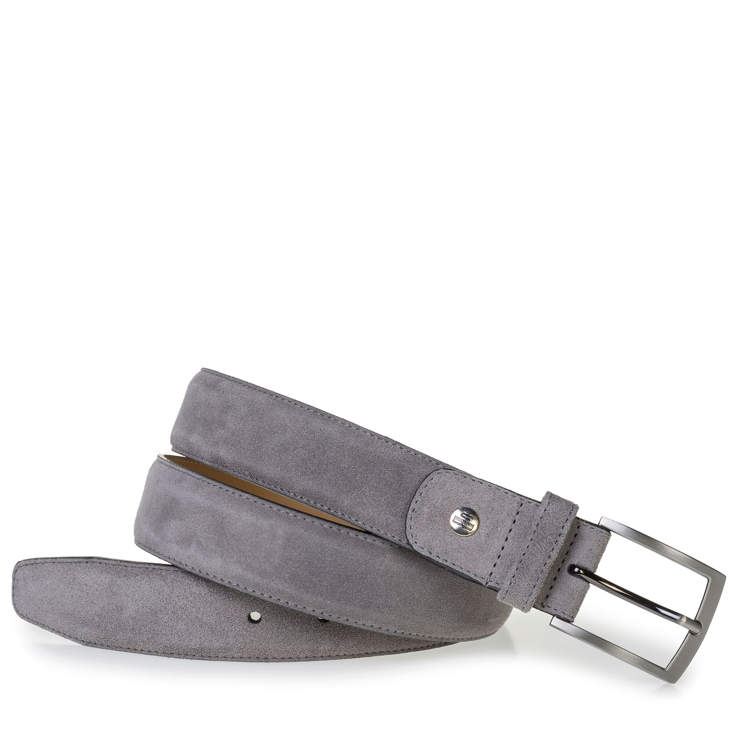 75076/43 - Grijze suède riem 75076/43 - Grijze suède riem