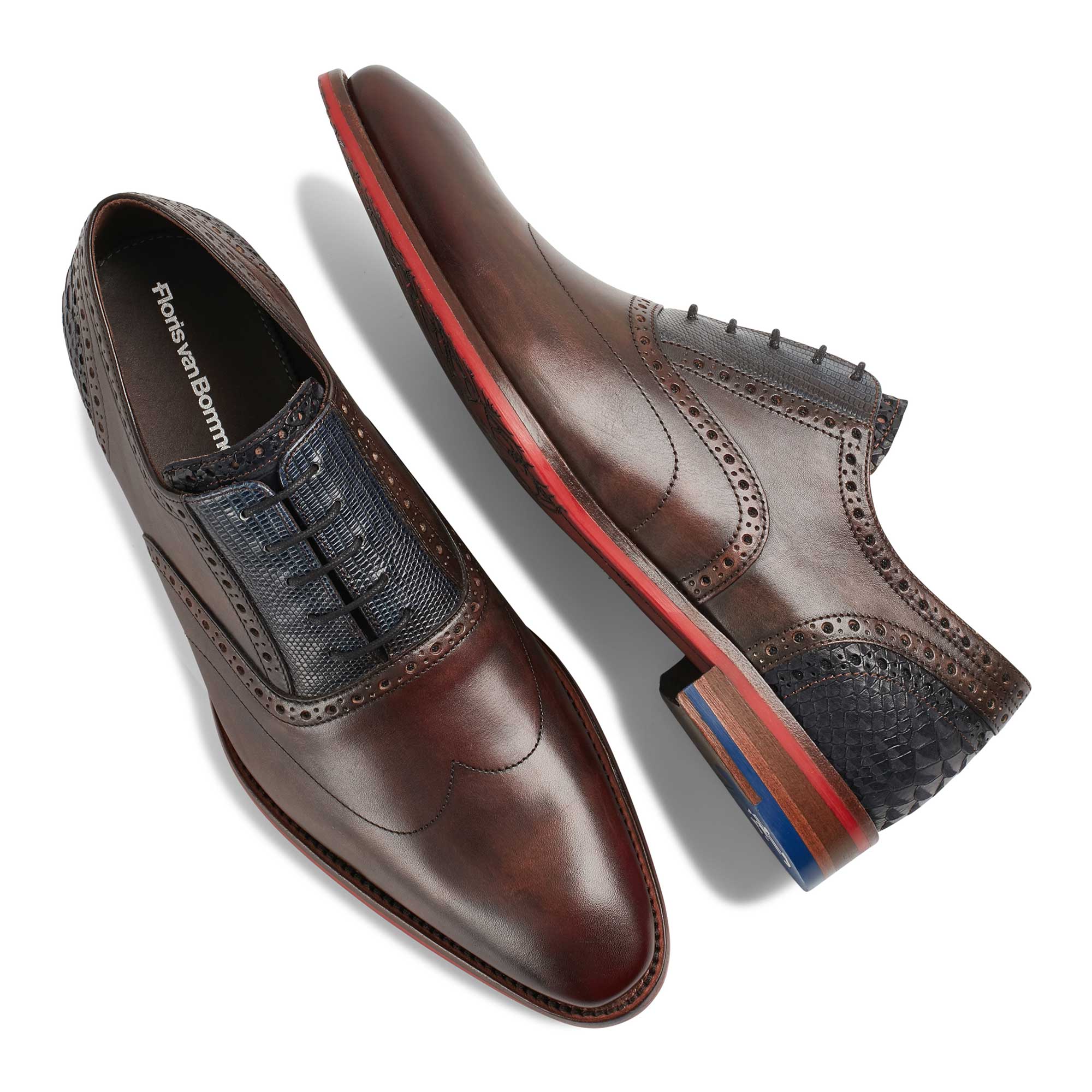 19062/02 - Brown leather lace shoe 19062/02 - Brown leather lace shoe