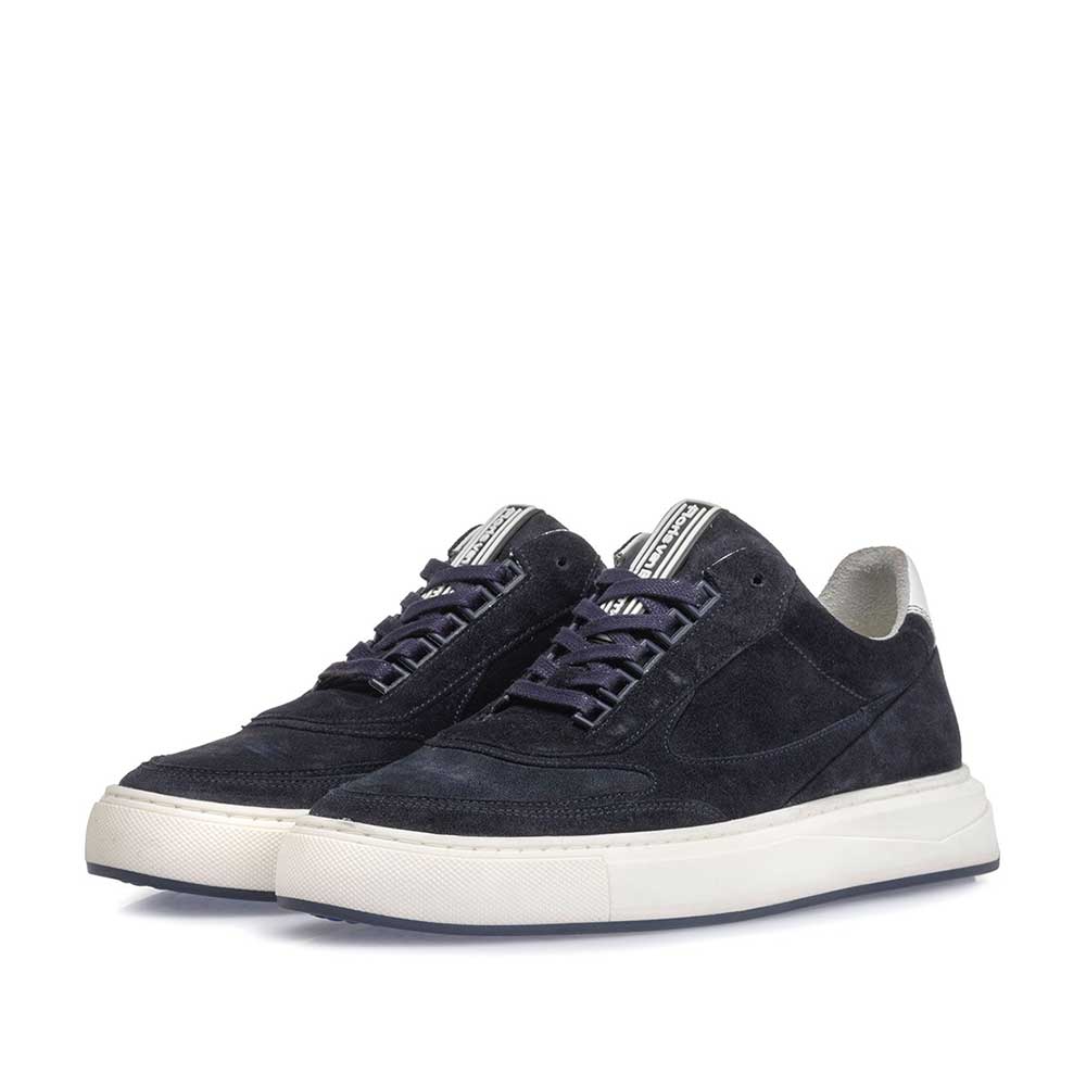 16323/00 - Sneaker suède donkerblauw 16323/00 - Sneaker suède donkerblauw