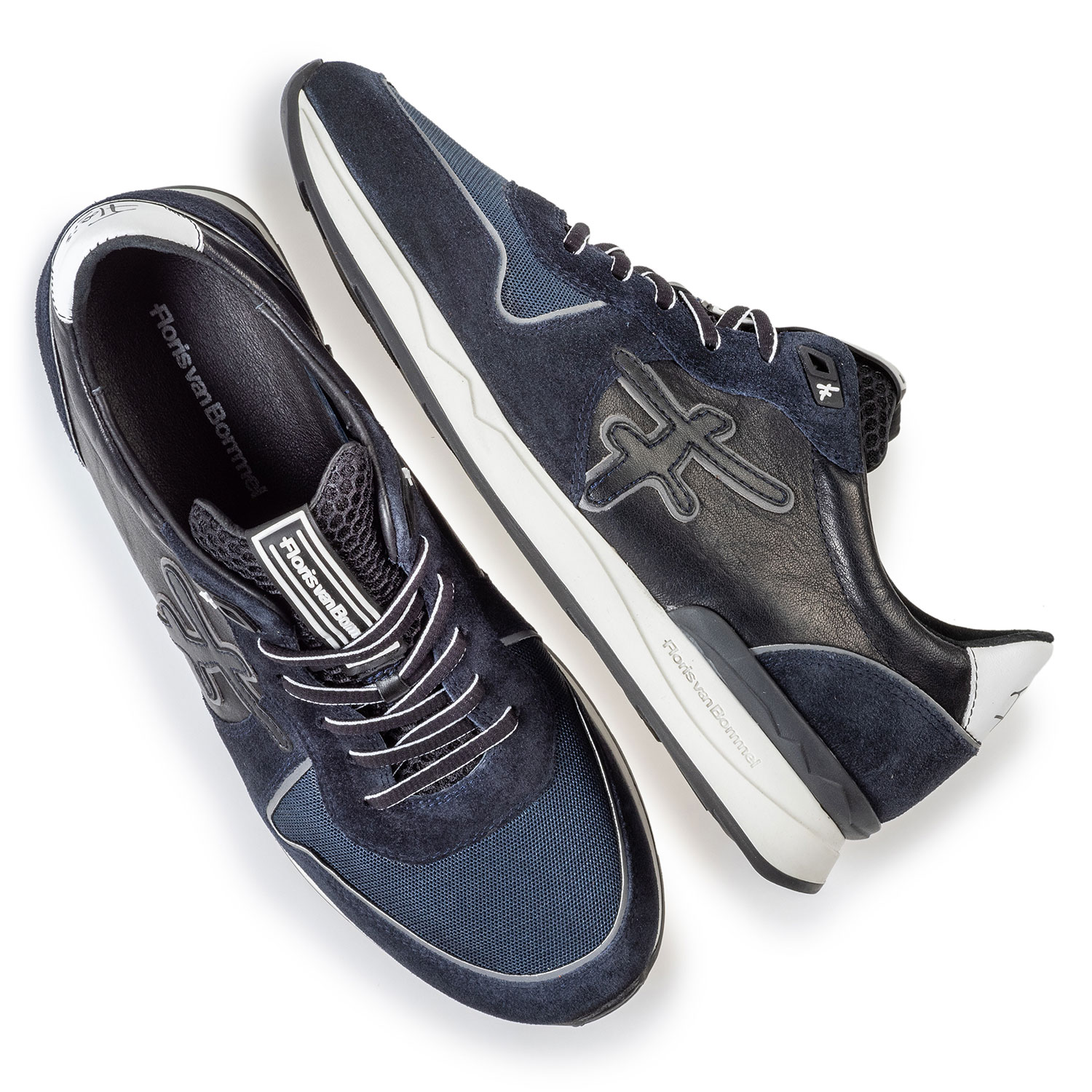 16284/01 - Sneaker dark blue suede leather 16284/01 - Sneaker dark blue suede leather