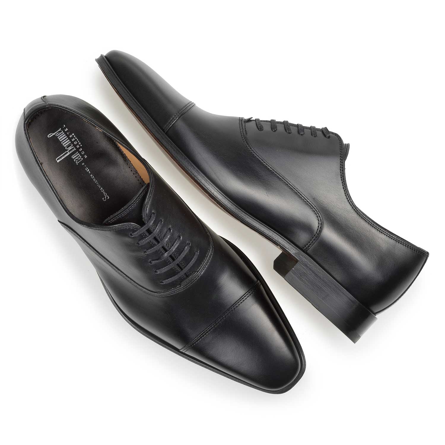 16199/00 - Black calf leather lace shoe 16199/00 - Black calf leather lace shoe