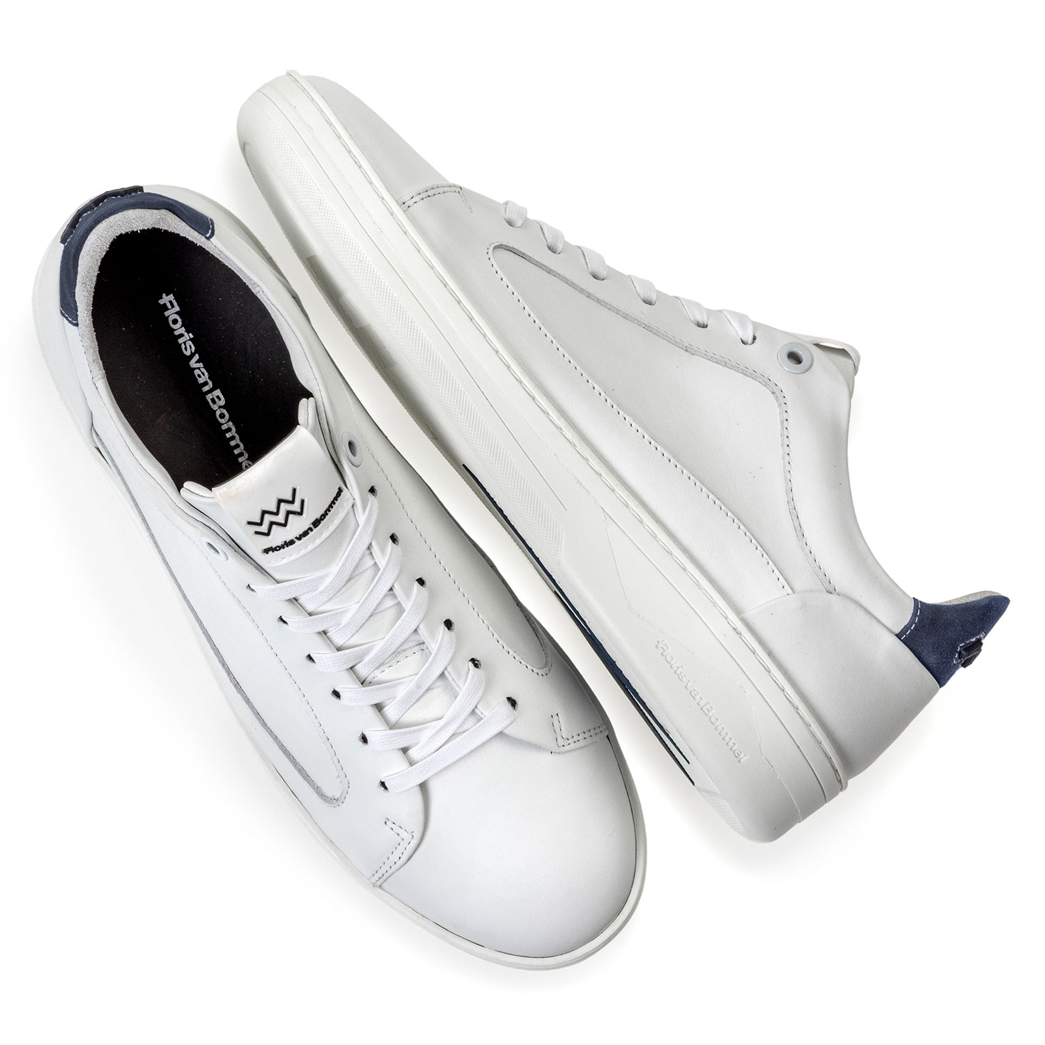 13265/25 - Sneaker leer wit 13265/25 - Sneaker leer wit