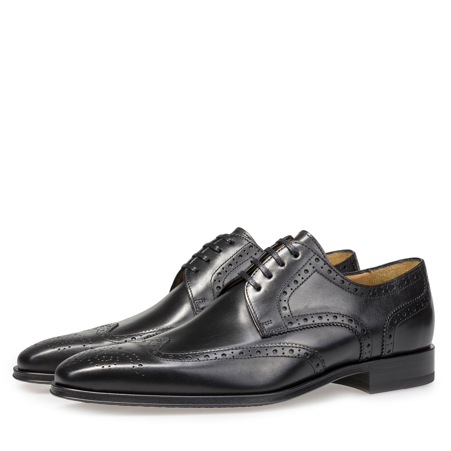 17099/00 - Black calf leather brogue 17099/00 - Black calf leather brogue