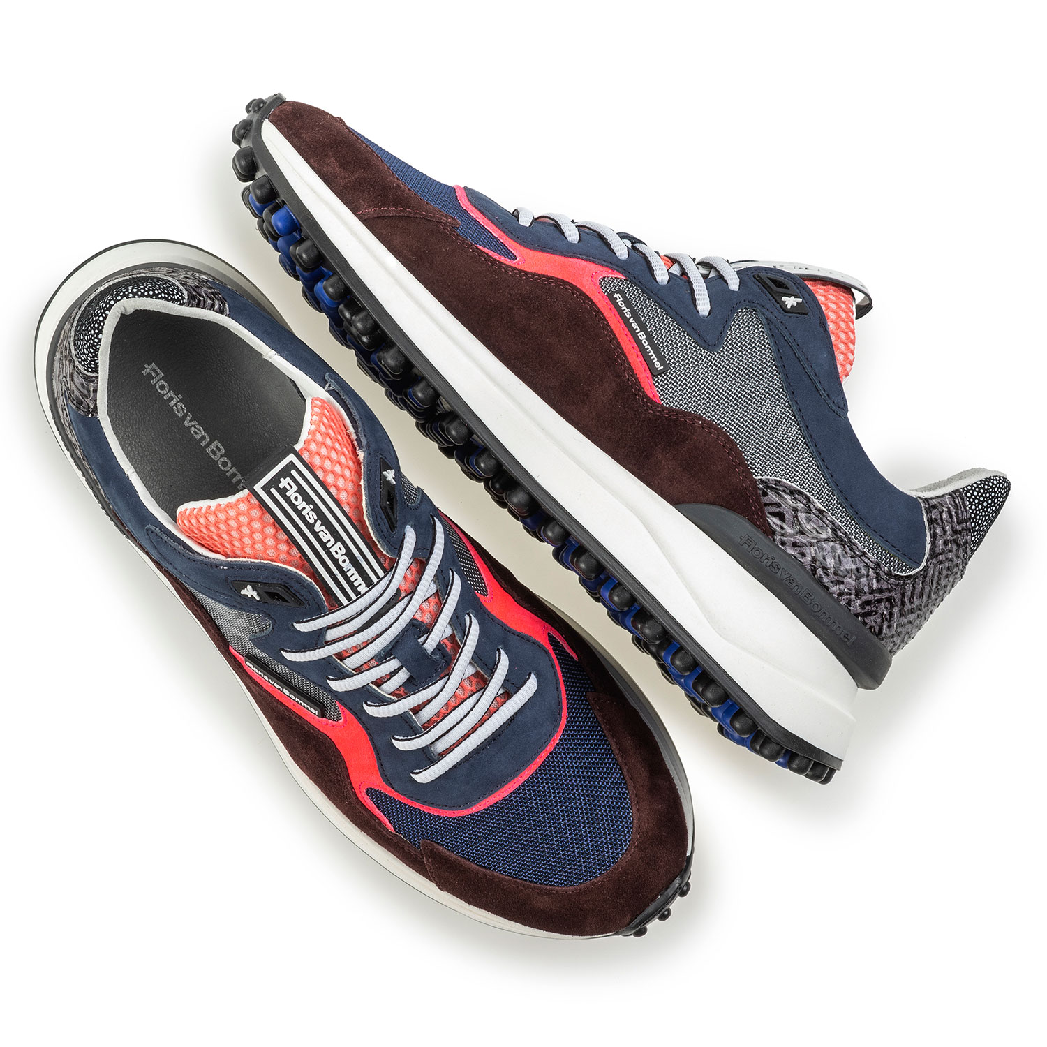 16339/08 - Red suede leather sneaker 16339/08 - Red suede leather sneaker