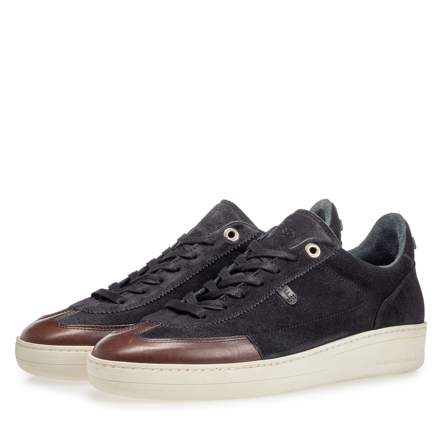 16267/04 - Sneaker suede leather black 16267/04 - Sneaker suede leather black