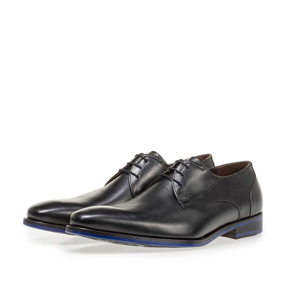 18493/01 - Black calf leather lace shoe 18493/01 - Black calf leather lace shoe