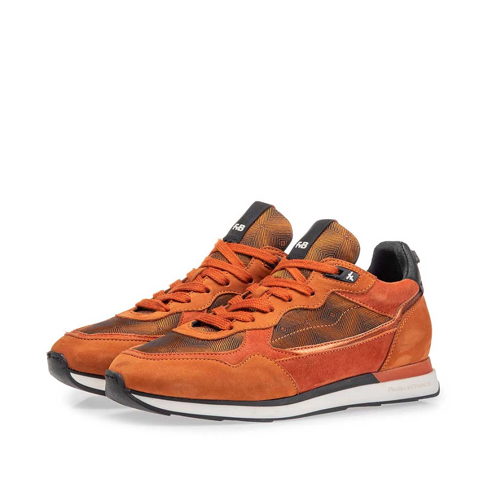 85312/00 - Sneaker nubuckleer roest 85312/00 - Sneaker nubuckleer roest