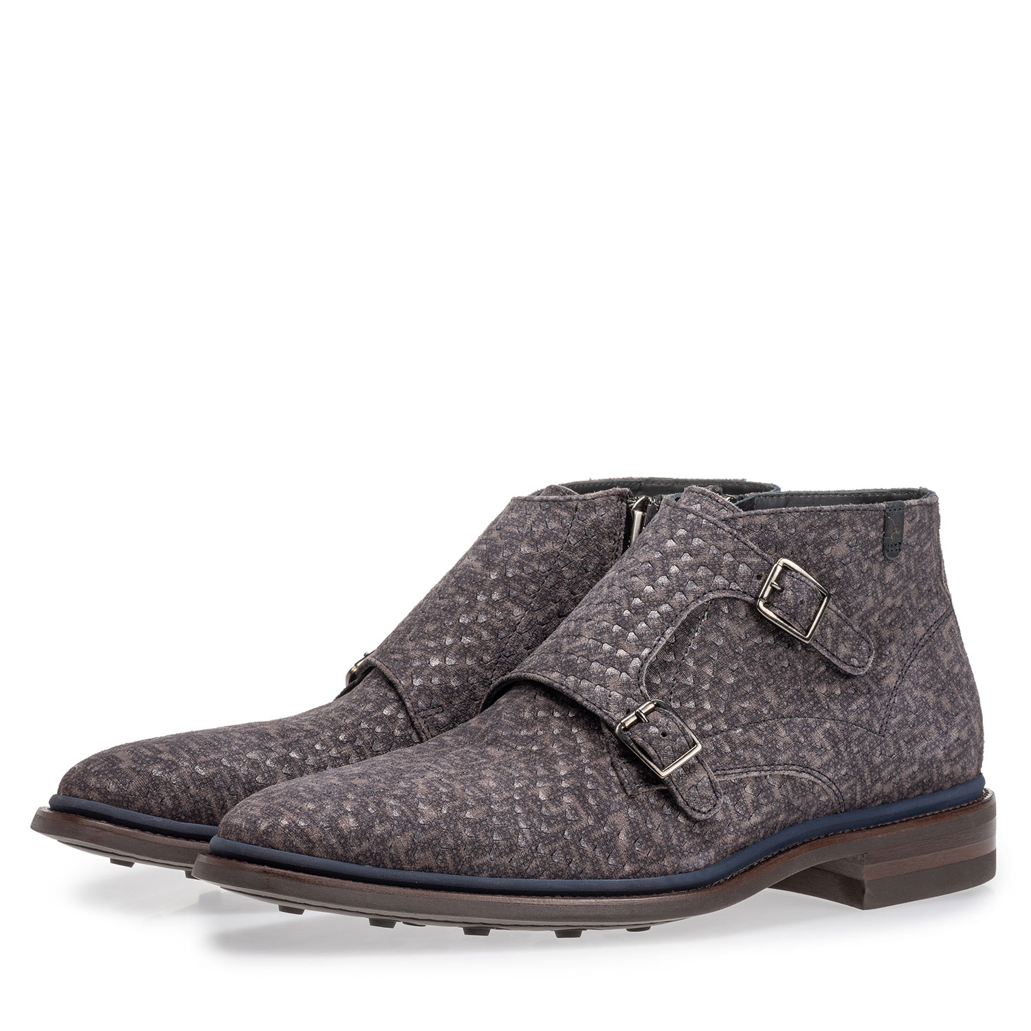 10672/06 - Boot with buckle closure grey 10672/06 - Boot with buckle closure grey
