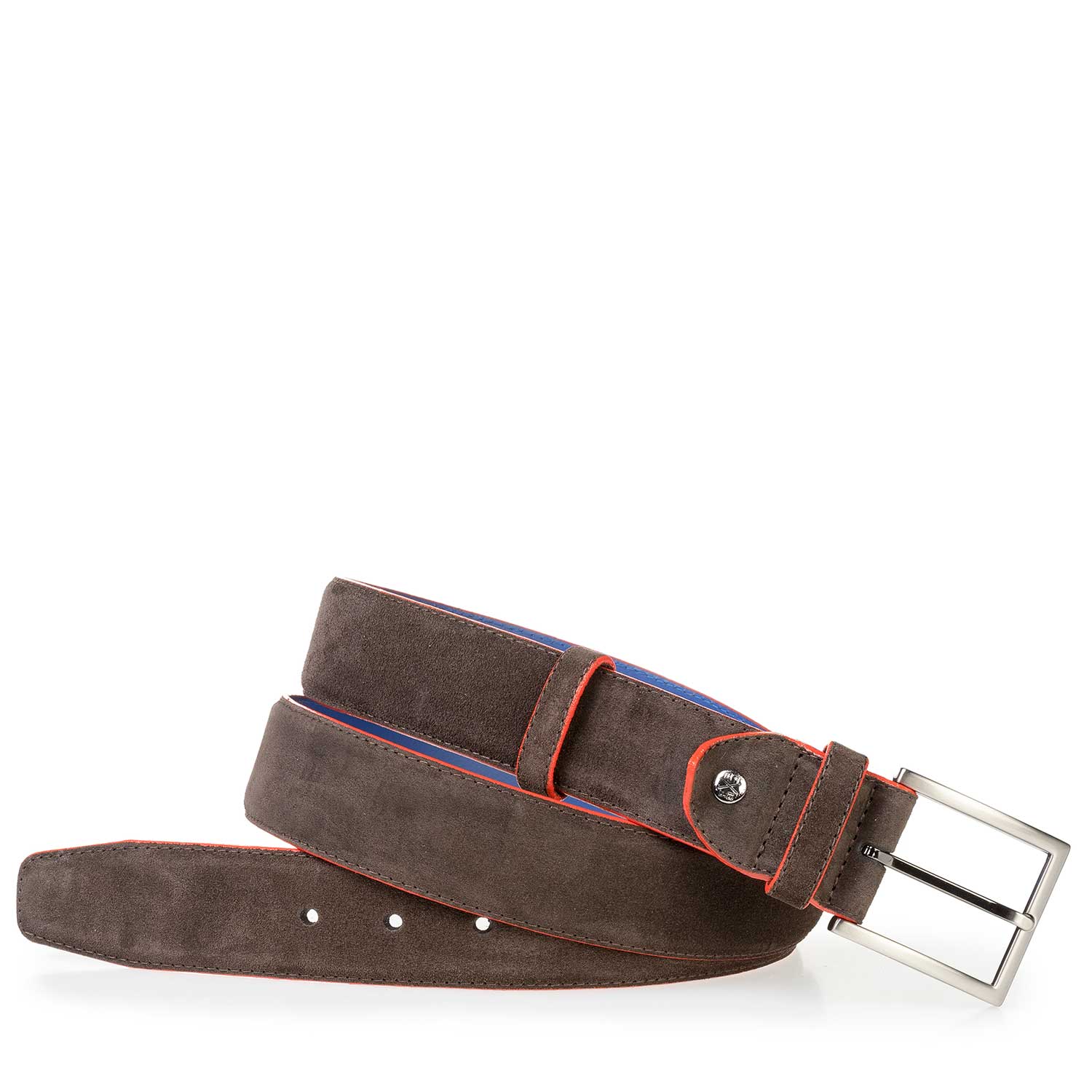 75037/15 - Donkerbruine suède riem 75037/15 - Donkerbruine suède riem