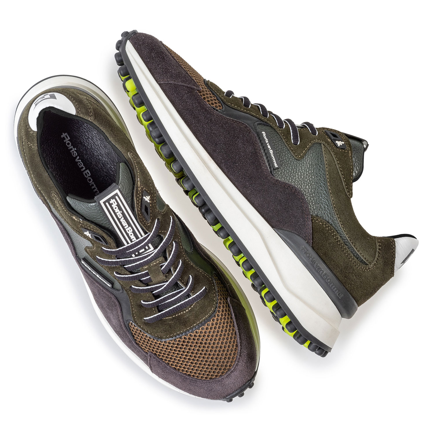 16339/05 - Noppi sneaker donkergroen 16339/05 - Noppi sneaker donkergroen