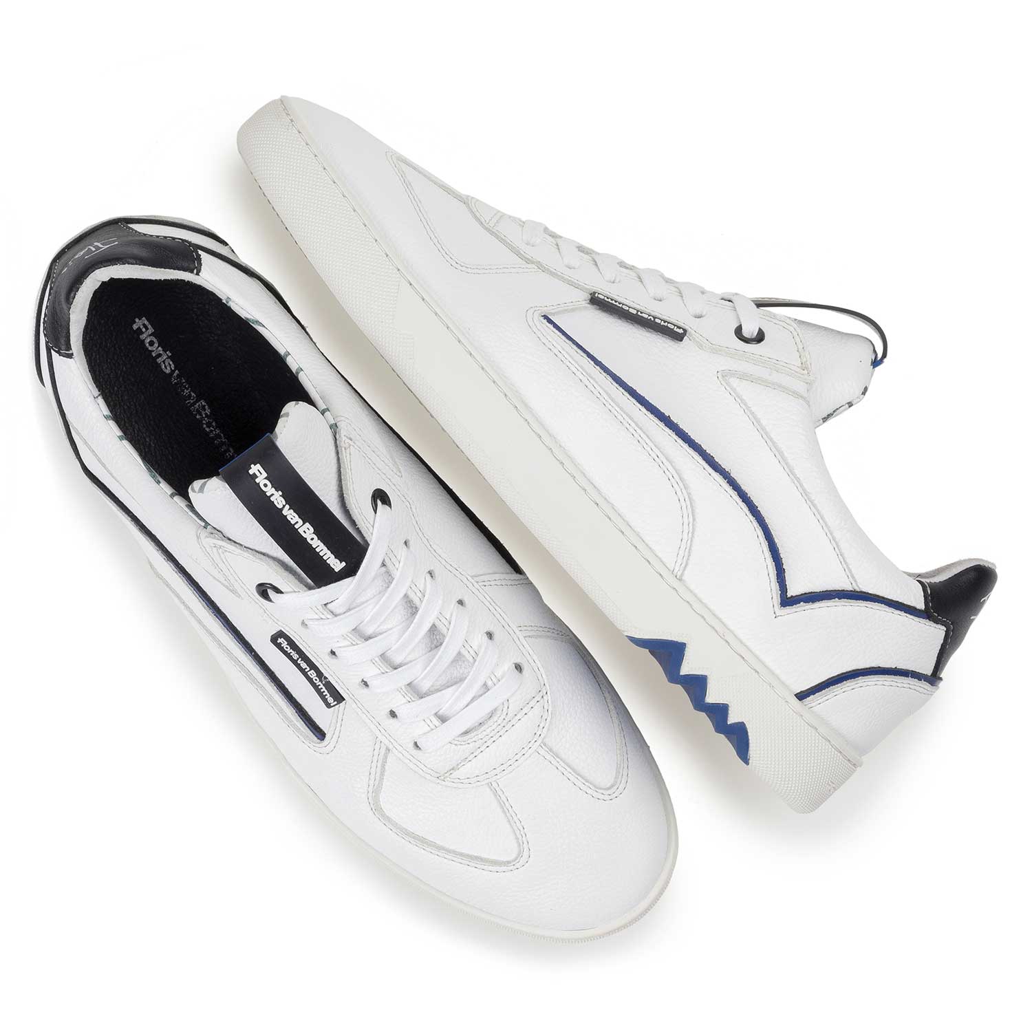 16342/11 - White calf leather sneaker 16342/11 - White calf leather sneaker