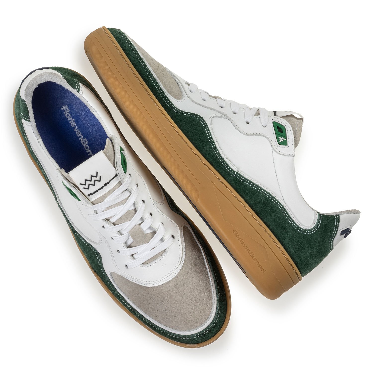 16271/02 - Sneaker suède groen 16271/02 - Sneaker suède groen