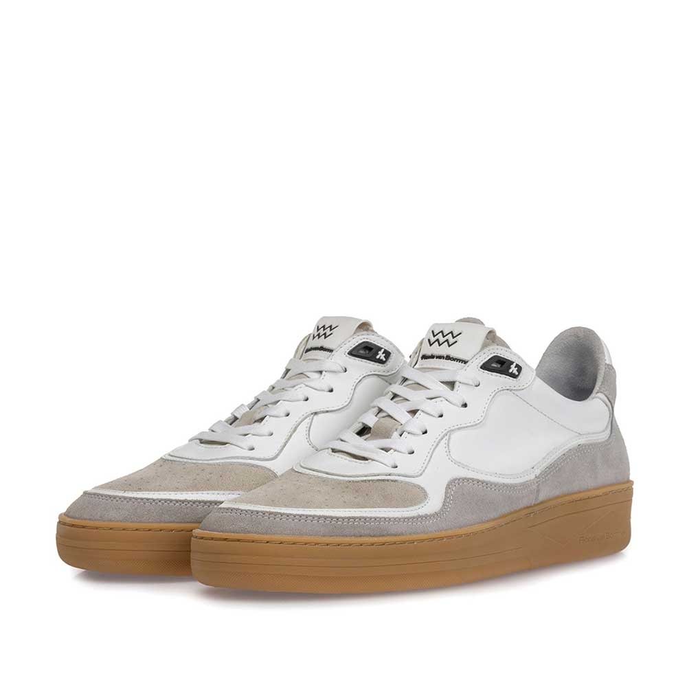 16271/00 - Sneaker suede leather white 16271/00 - Sneaker suede leather white