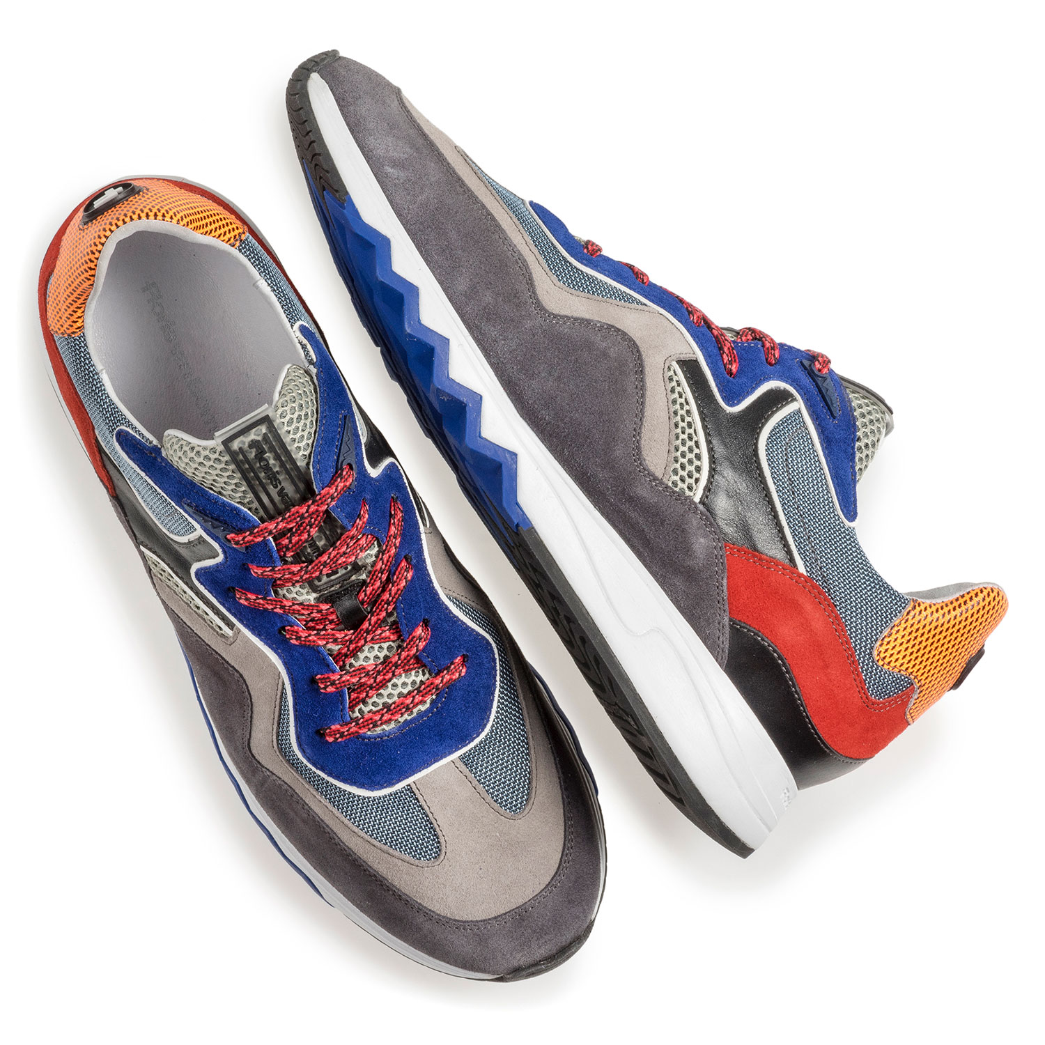 16290/03 - Multi-colour sneaker with blue details 16290/03 - Multi-colour sneaker with blue details